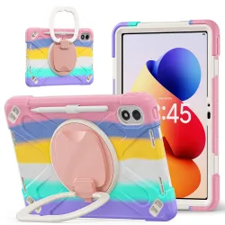 Coque Xiaomi Redmi Pad 2 Pro Patrol Poignée Rotative Multicolore