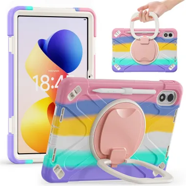 Coque Xiaomi Redmi Pad 2 Pro Patrol Poignée Rotative Multicolore