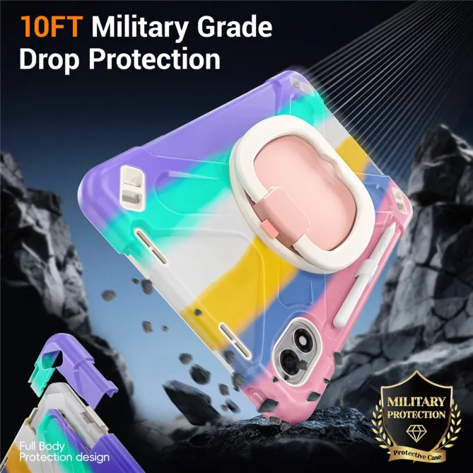 Coque Xiaomi Redmi Pad 2 Pro Patrol Poignée Rotative Multicolore