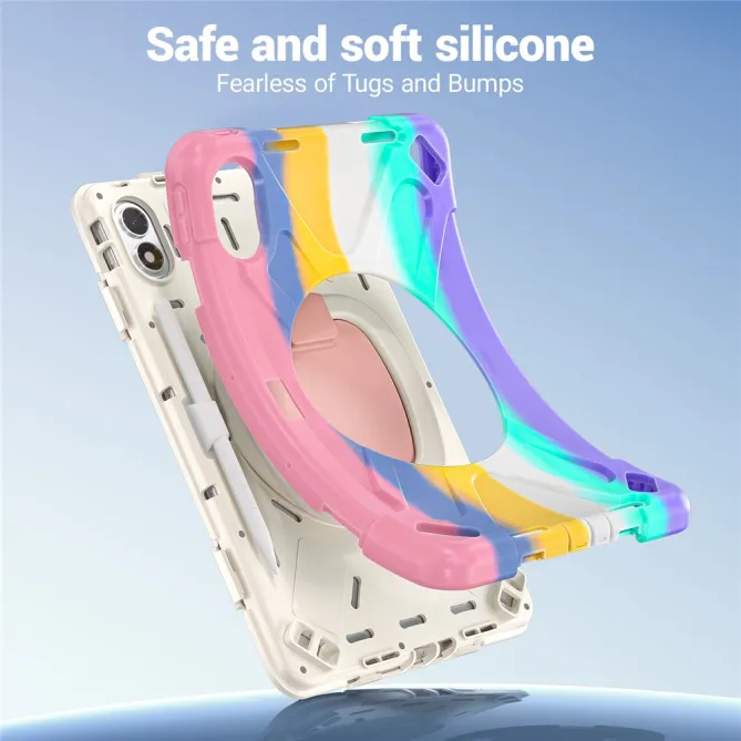 Coque Xiaomi Redmi Pad 2 Pro Patrol Poignée Rotative Multicolore