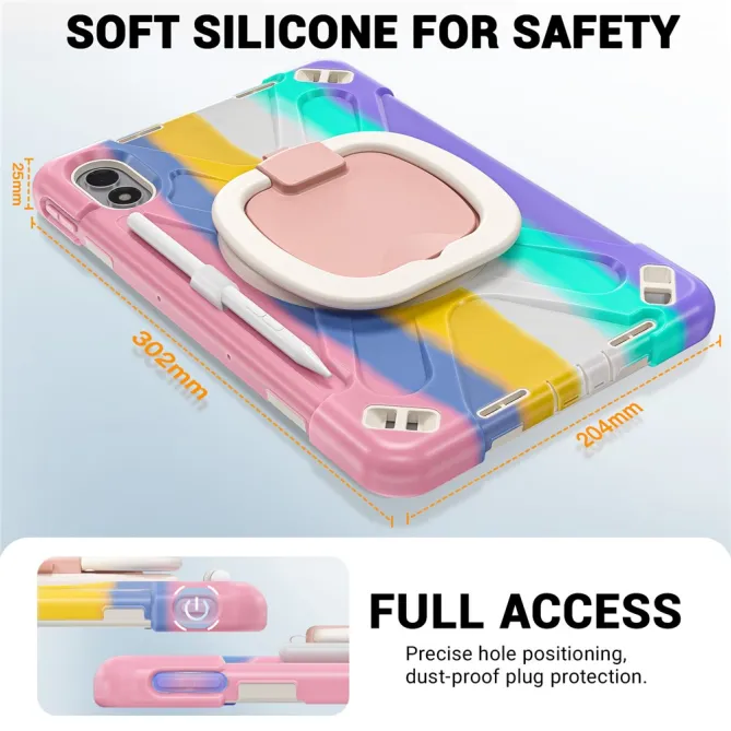 Coque Xiaomi Redmi Pad 2 Pro Patrol Poignée Rotative Multicolore