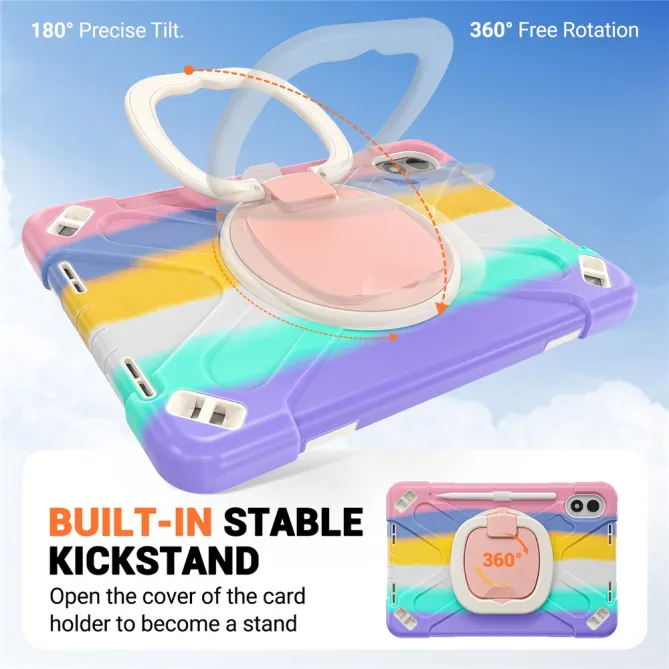 Coque Xiaomi Redmi Pad 2 Pro Patrol Poignée Rotative Multicolore