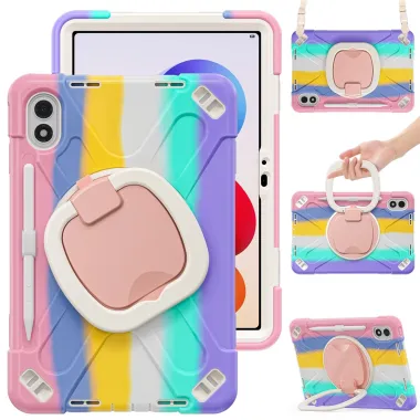 Coque Xiaomi Redmi Pad 2 Pro Explorer Bandoulière Multicolore