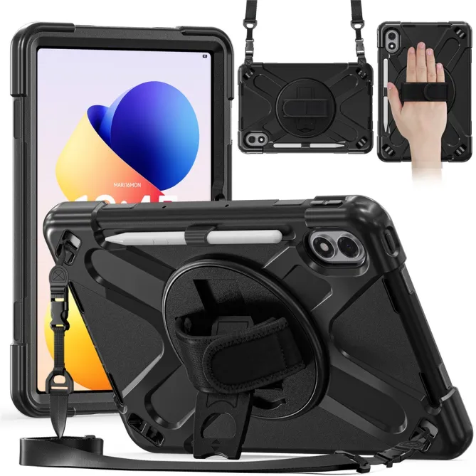 Coque Xiaomi Redmi Pad 2 Pro Ranger Sangle de Main et Bandoulière