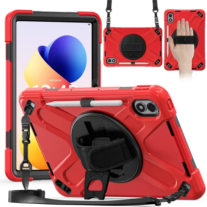 Coque Xiaomi Redmi Pad 2 Pro Ranger Sangle de Main et Bandoulière