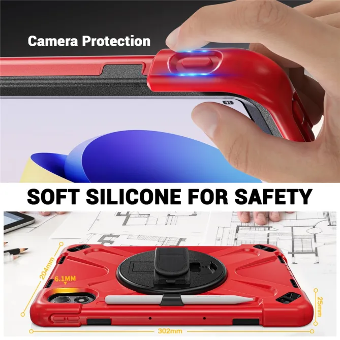 Coque Xiaomi Redmi Pad 2 Pro Ranger Sangle de Main et Bandoulière