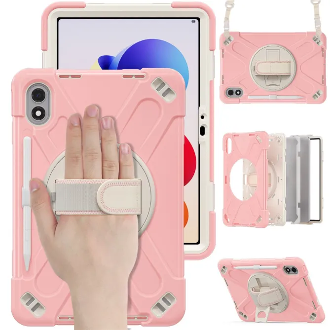 Coque Xiaomi Redmi Pad 2 Pro Ranger Sangle de Main et Bandoulière