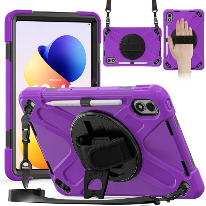 Coque Xiaomi Redmi Pad 2 Pro Ranger Sangle de Main et Bandoulière