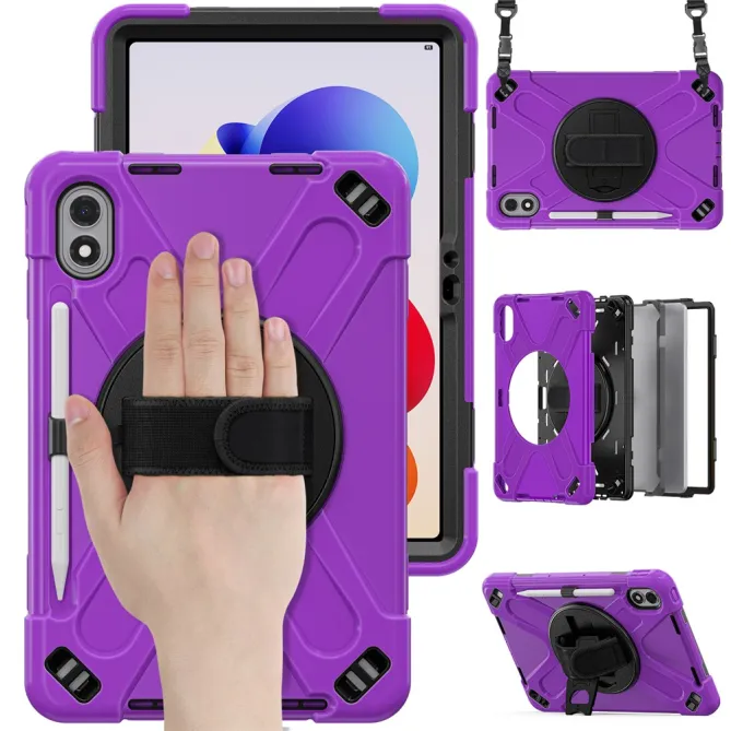 Coque Xiaomi Redmi Pad 2 Pro Ranger Sangle de Main et Bandoulière