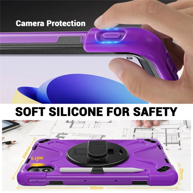 Coque Xiaomi Redmi Pad 2 Pro Ranger Sangle de Main et Bandoulière