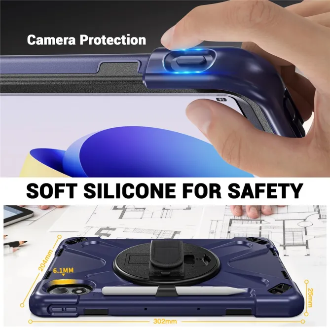 Coque Xiaomi Redmi Pad 2 Pro Grip Sangle de Main Rotative