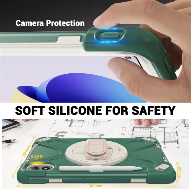 Coque Xiaomi Redmi Pad 2 Pro Grip Sangle de Main Rotative