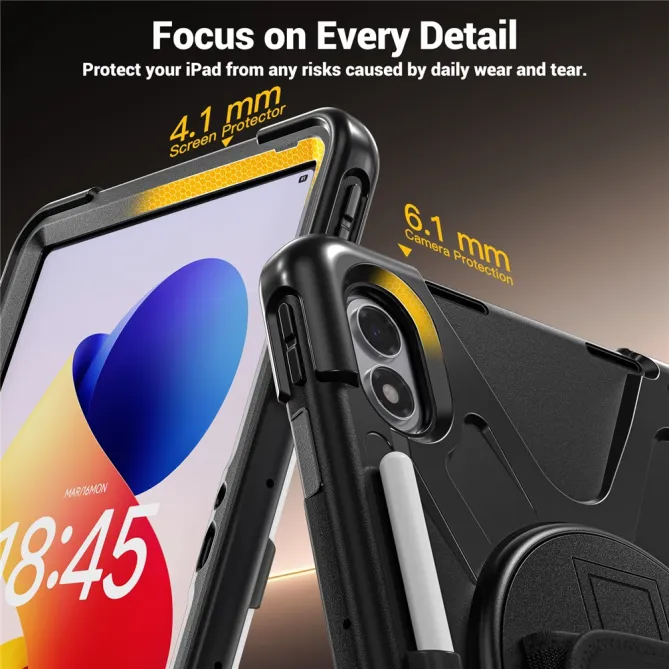 Coque Xiaomi Redmi Pad 2 Pro Grip Sangle de Main Rotative