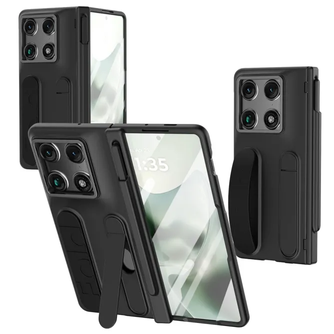 Coque Motorola Razr Fold Sangle de Maintien et Verre Intégré