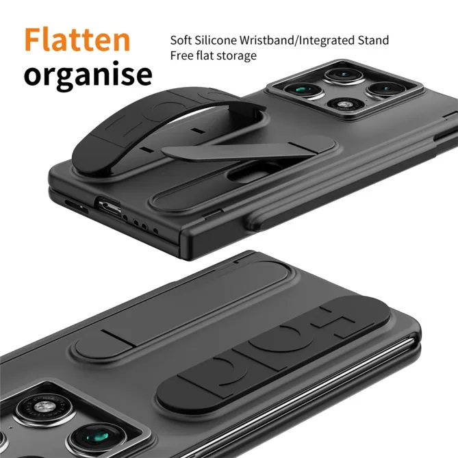 Coque Motorola Razr Fold Sangle de Maintien et Verre Intégré