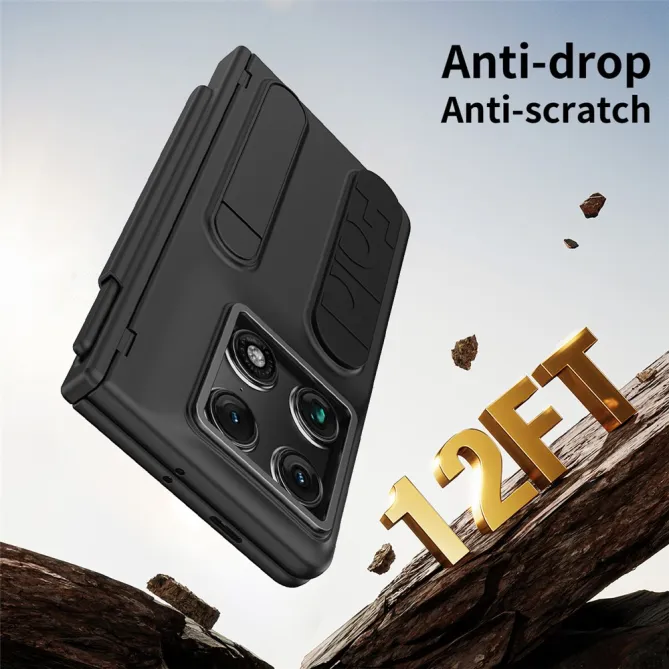 Coque Motorola Razr Fold Sangle de Maintien et Verre Intégré