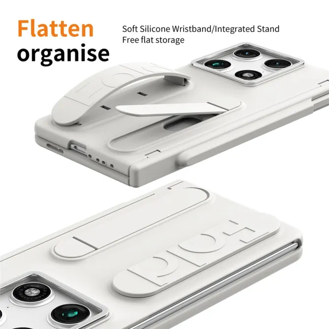 Coque Motorola Razr Fold Sangle de Maintien et Verre Intégré