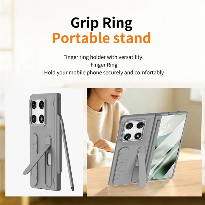 Coque Motorola Razr Fold Sangle de Maintien et Verre Intégré