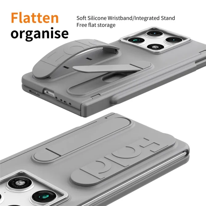 Coque Motorola Razr Fold Sangle de Maintien et Verre Intégré