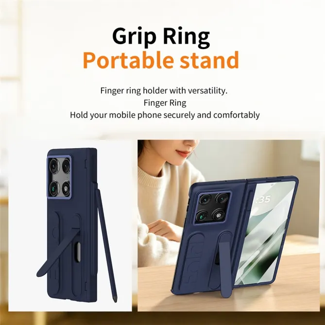 Coque Motorola Razr Fold Sangle de Maintien et Verre Intégré