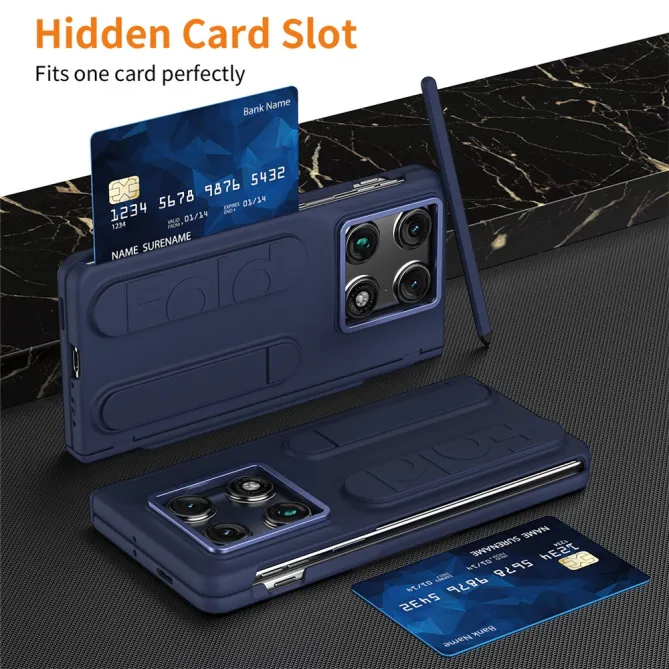 Coque Motorola Razr Fold Sangle de Maintien et Verre Intégré