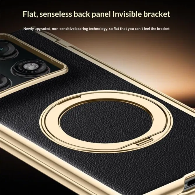 Coque Motorola Razr Fold REGALIA Effet Cuir Anneau Support