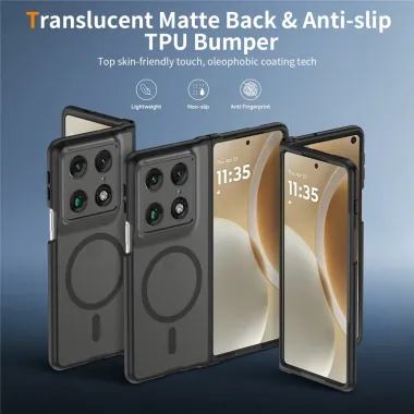 Coque Motorola Razr Fold Magnétique Dos Acrylique Mat