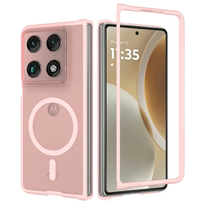 Coque Motorola Razr Fold Magnétique Dos Acrylique Mat