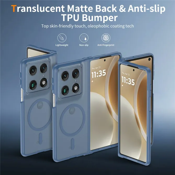 Coque Motorola Razr Fold Magnétique Dos Acrylique Mat