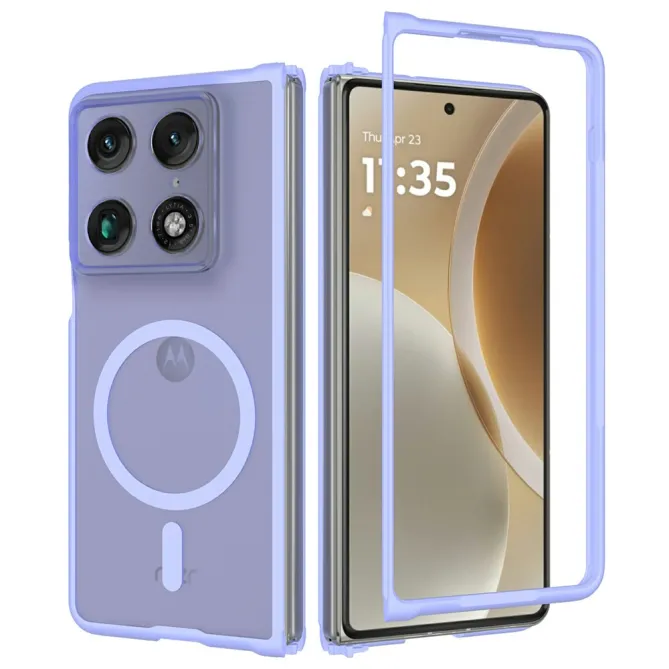 Coque Motorola Razr Fold Magnétique Dos Acrylique Mat