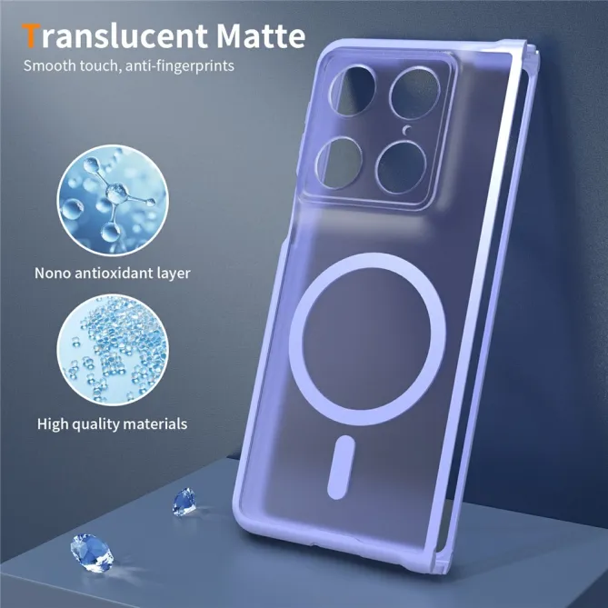 Coque Motorola Razr Fold Magnétique Dos Acrylique Mat