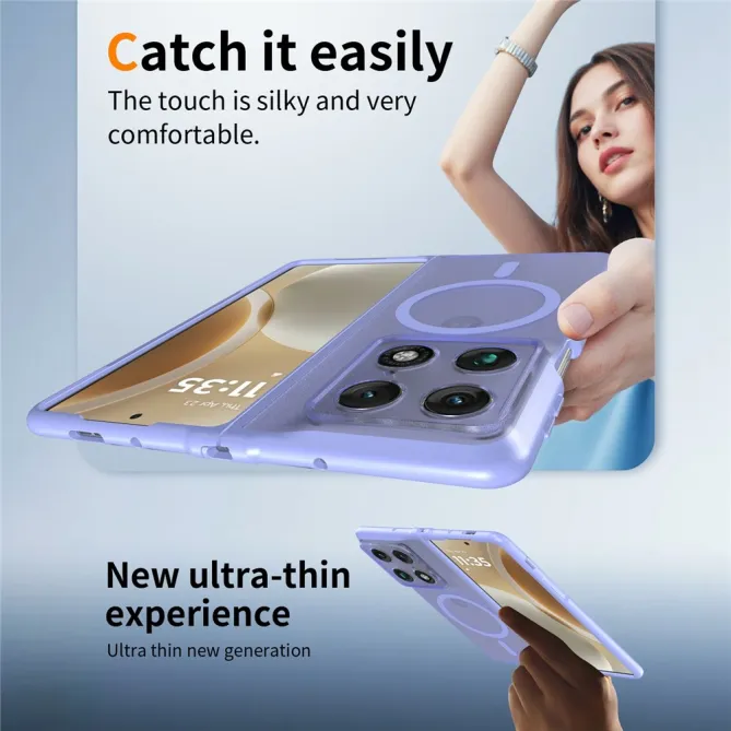 Coque Motorola Razr Fold Magnétique Dos Acrylique Mat