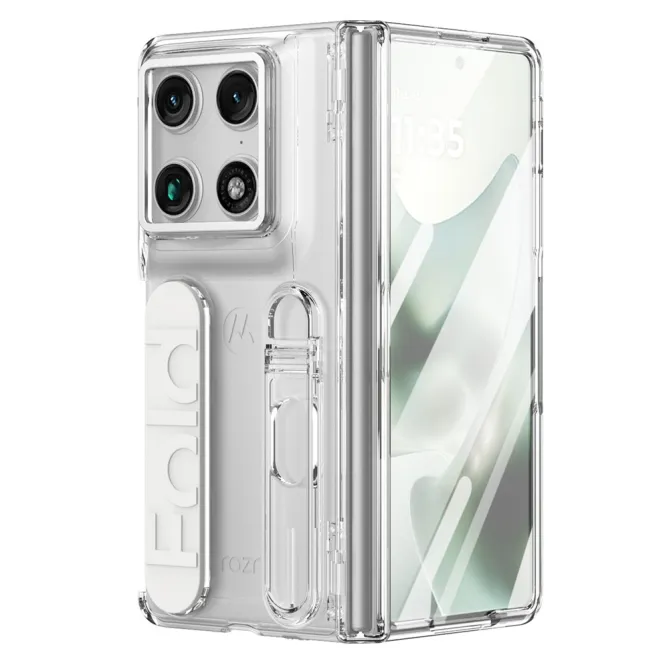 Coque Motorola Razr Fold Porte-Carte NFC et Sangle