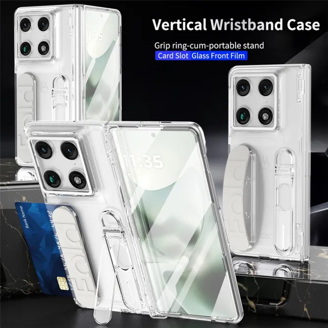 Coque Motorola Razr Fold Porte-Carte NFC et Sangle