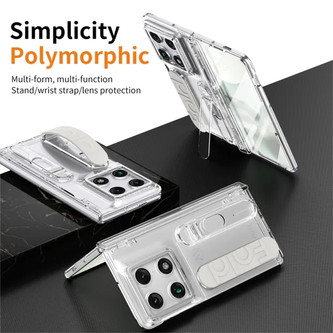 Coque Motorola Razr Fold Porte-Carte NFC et Sangle