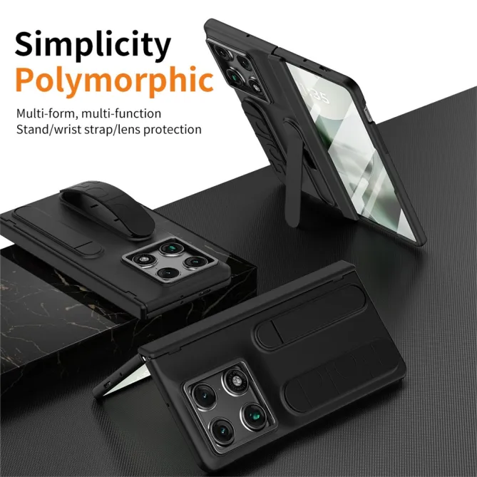 Coque Motorola Razr Fold Porte-Carte NFC et Sangle