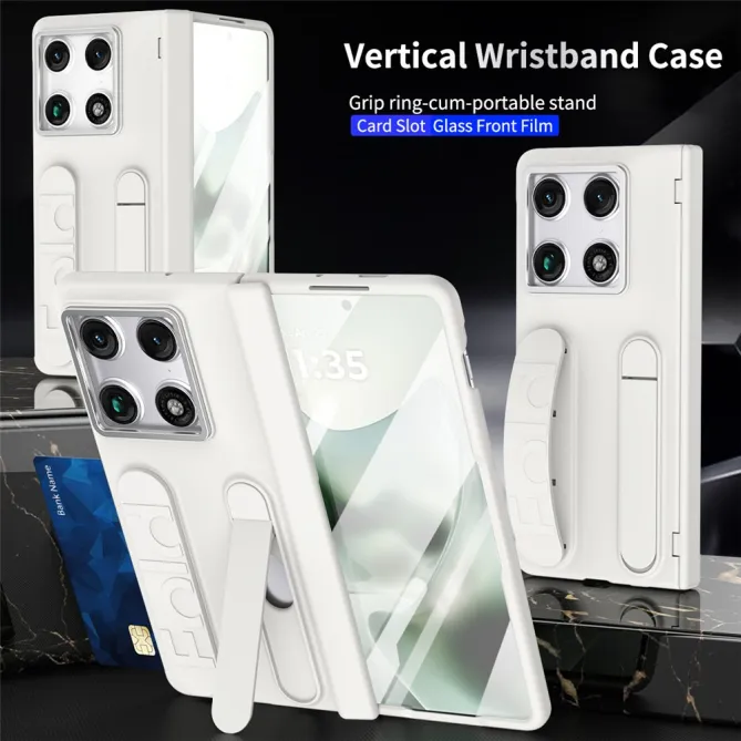 Coque Motorola Razr Fold Porte-Carte NFC et Sangle