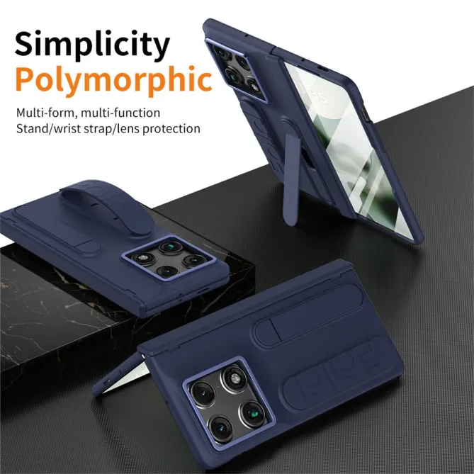 Coque Motorola Razr Fold Porte-Carte NFC et Sangle