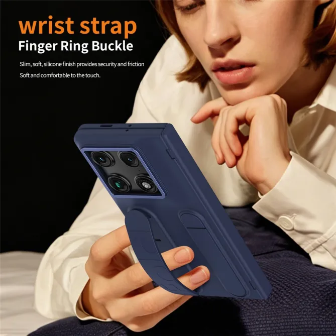 Coque Motorola Razr Fold Porte-Carte NFC et Sangle