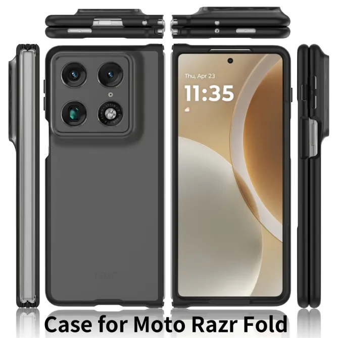 Coque Motorola Razr Fold Semi-Transparente Double Protection