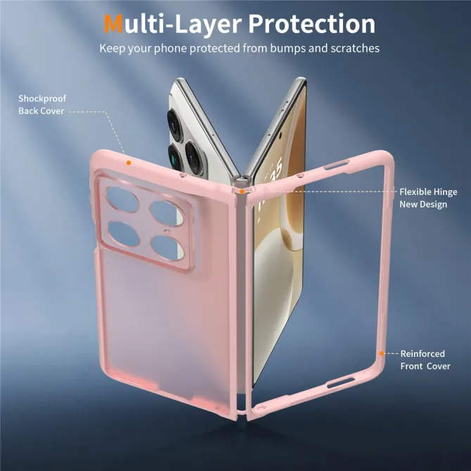 Coque Motorola Razr Fold Semi-Transparente Double Protection