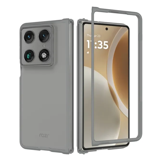 Coque Motorola Razr Fold Semi-Transparente Double Protection