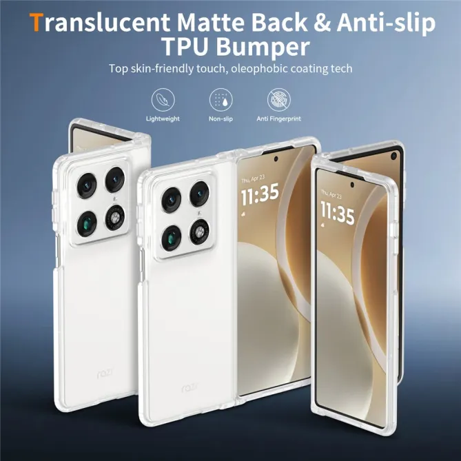 Coque Motorola Razr Fold Semi-Transparente Double Protection