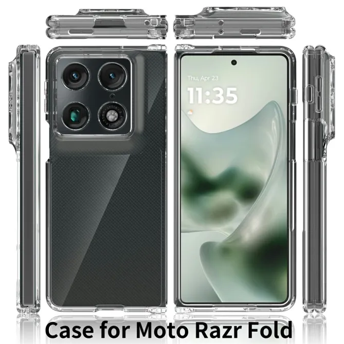 Coque Motorola Razr Fold Transparente Dos Acrylique