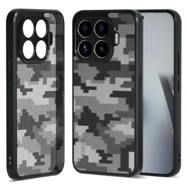 Coque Xiaomi 17T Camouflage Pixel avec Dragonne