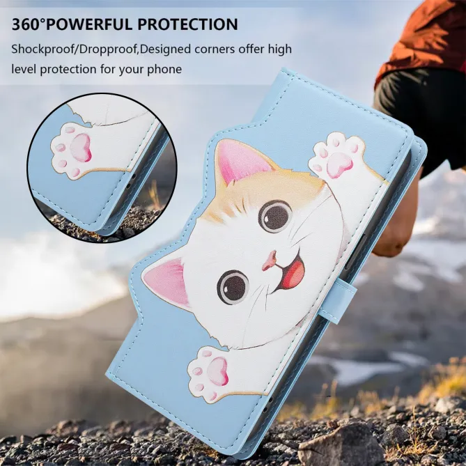 Housse POCO C81 Pro Chaton Espiègle Zippée