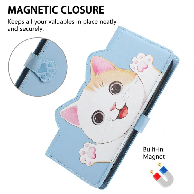 Housse POCO C81 Pro Chaton Espiègle Zippée