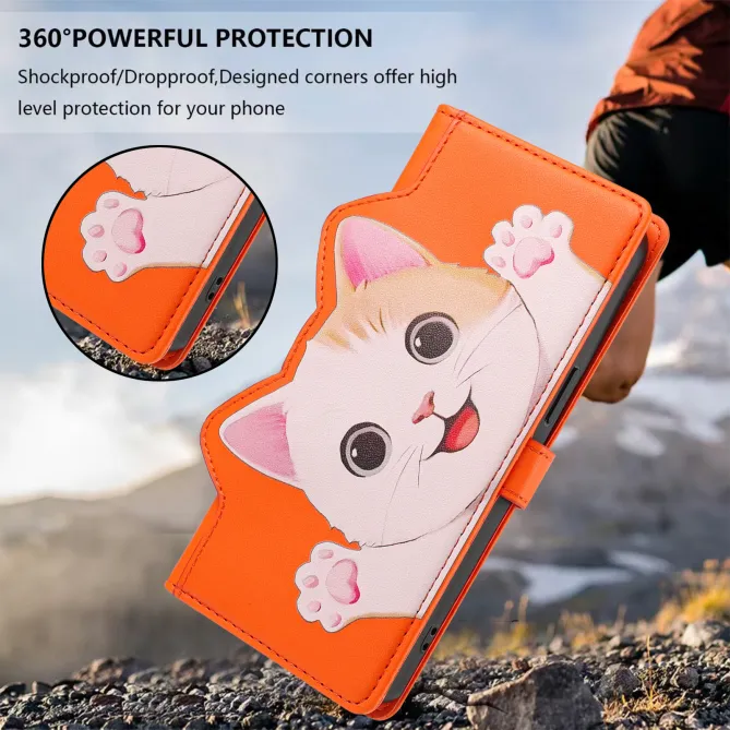 Housse POCO C81 Pro Chaton Espiègle Zippée