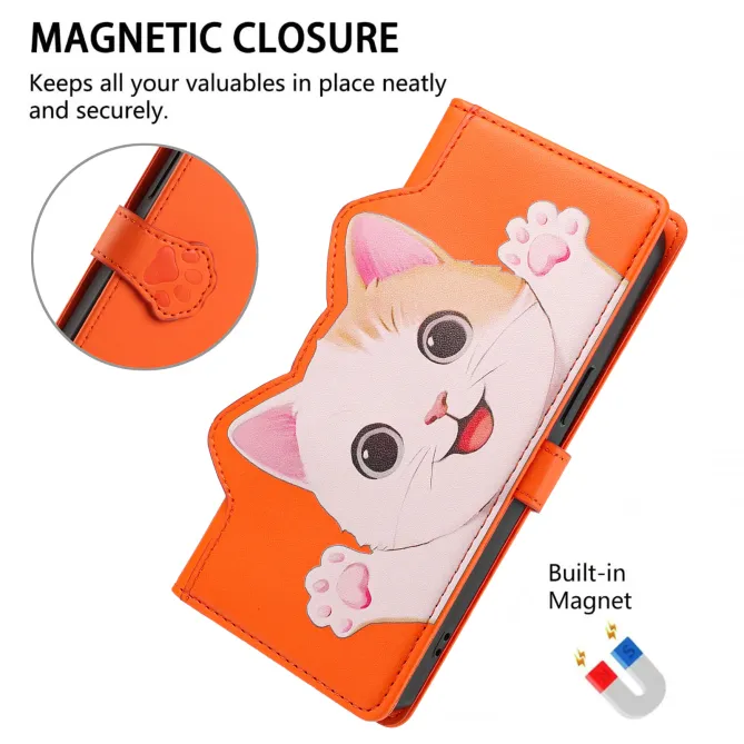 Housse POCO C81 Pro Chaton Espiègle Zippée