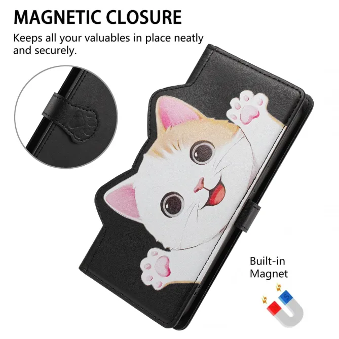Housse POCO C81 Pro Chaton Espiègle Zippée